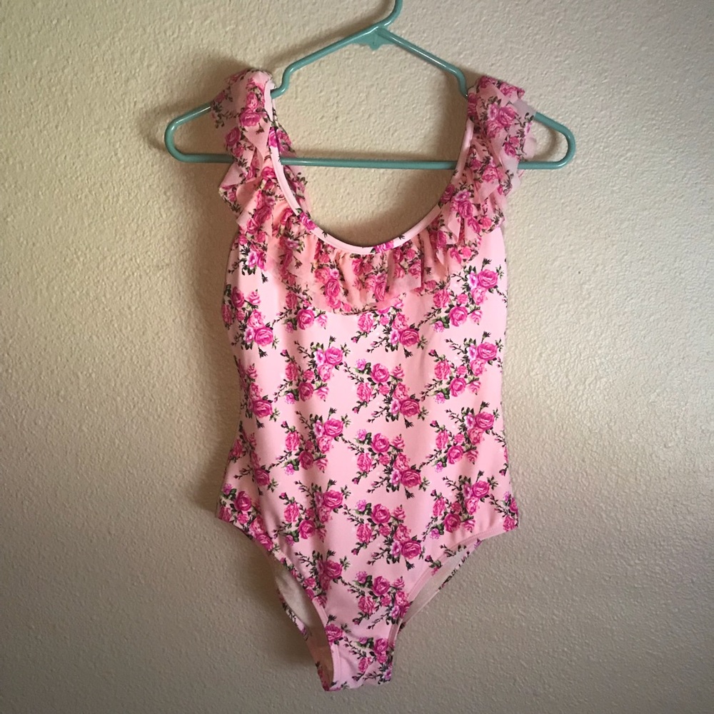 Betsy Johnson floral one piece